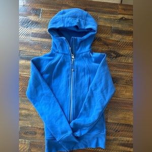 Lululemon Bright Blue Full Zip Scuba Size 6